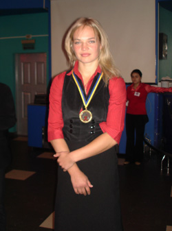22-річна вінничанка Олександра Сидоренко - бронзова призерка 7-го чемпіонату Європи з боксу серед жінок