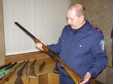 На Вінниччині завершився черговий місячник добровільної здачі зброї