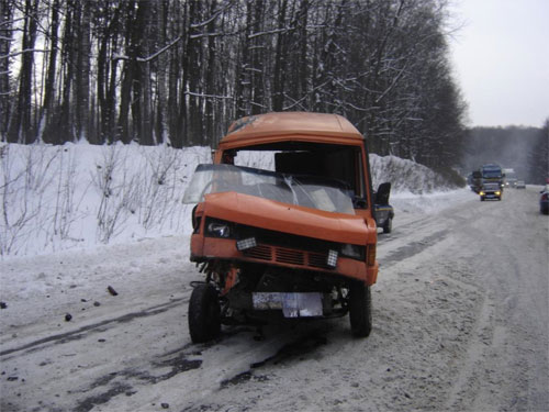 21 грудня на автошляху Хмельницький-Немирів сталася аварія