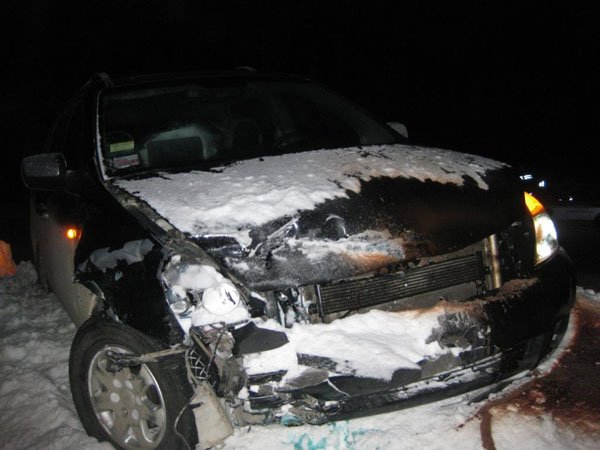 24 січня на автошляху Стрій-Тернопіль-Кіровоград-Знам’янка в селі Дяківці сталась аварія