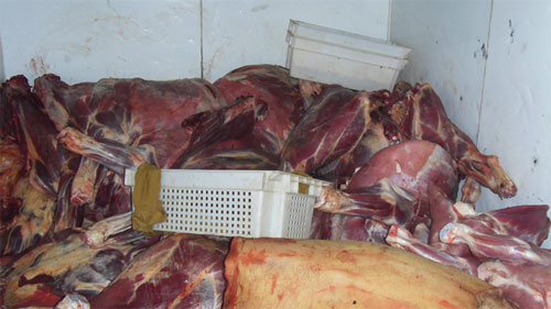 Майже 3 000 кг продукції тваринного походження вилучили працівники ветеринарної міліції
