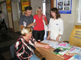Сьогодні на залізничному вокзалі у Вінниці надавали безкоштовні медичні консультації