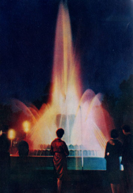 фонтан в центральном парке