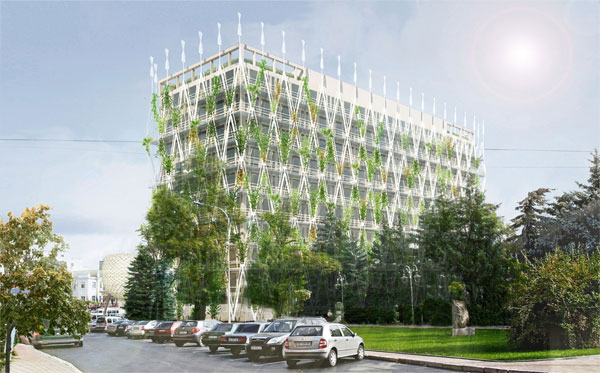 Архитектурная мастерская Асадова представила инновационную концепцию реконструкции здания мэрии Винницы