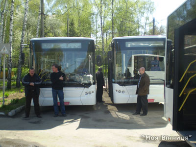 Автобуси ЛАЗ у Вінниці