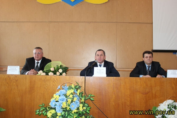 Голова облдержадміністрації представив нового керівника Томашпільського району