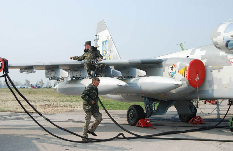 На Вінниччині з аеродрому Гавришівка був піднятий екіпаж на Су-25