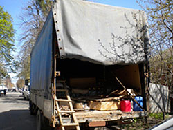 Минулого тижня з Вінниці на передову було відправлено восьмитонний гуманітарний вантаж