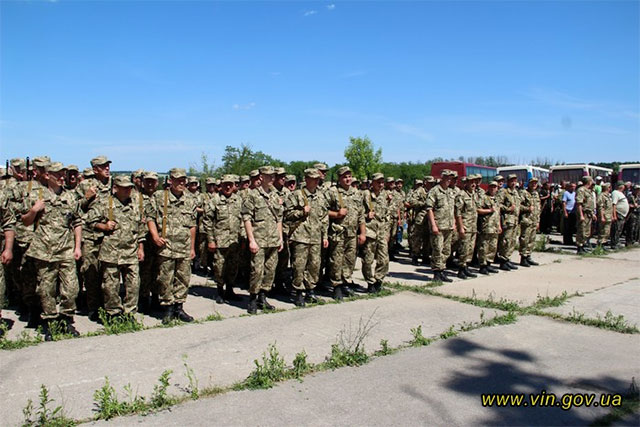 На полігоні поблизу Гайсина тривають командно-штабні навчання з територіальної оборони