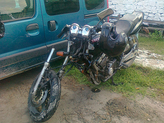 На Вінниччині мотоцикліст потрапив під колеса автомобіля