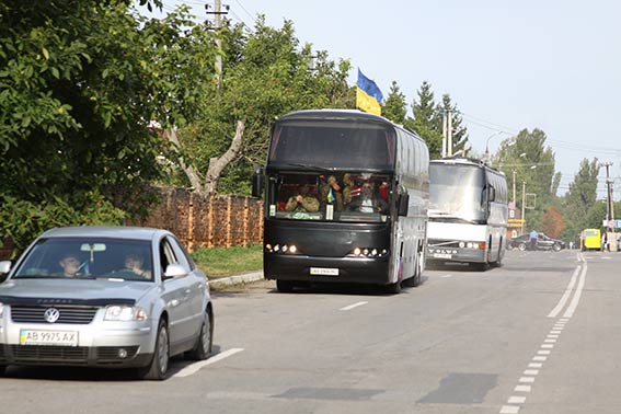 Бійці спецбатальйону «Вінниця» разом з міліціонерами повернулись додому із зони АТО 
