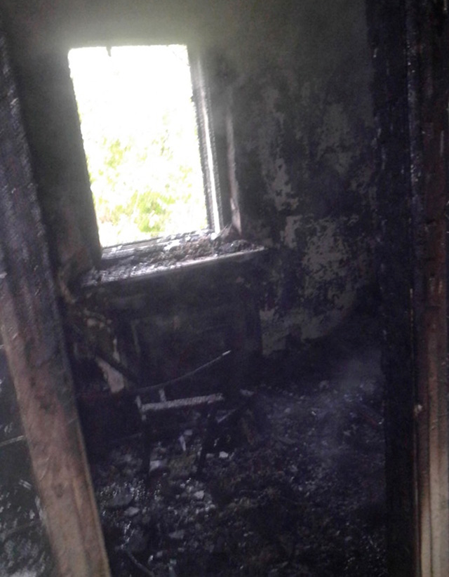В Крижополі намагаючись власноруч загасити вогонь, загинув чоловік