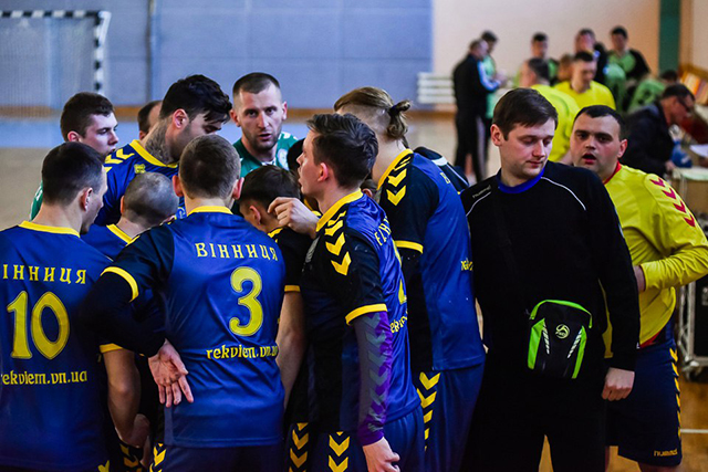 У фінальному турі чемпіонату України з гандболу серед чоловічих команд вінничани вибороли третє місце