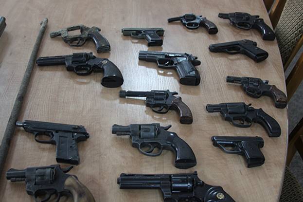 З початку місяця вінничани здали майже 1,2 тис. набоїв та більше сотні одиниць зброї