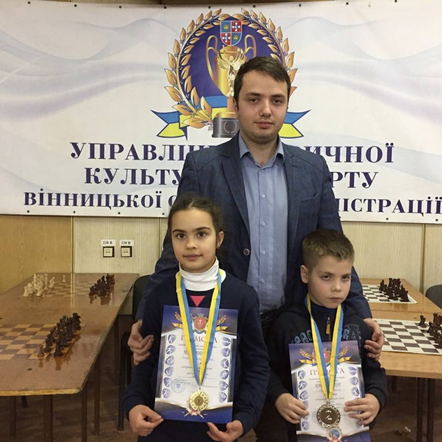 Чемпіонат Вінниці серед шахових вундеркіндів виграла п’ятирічна спортсменка