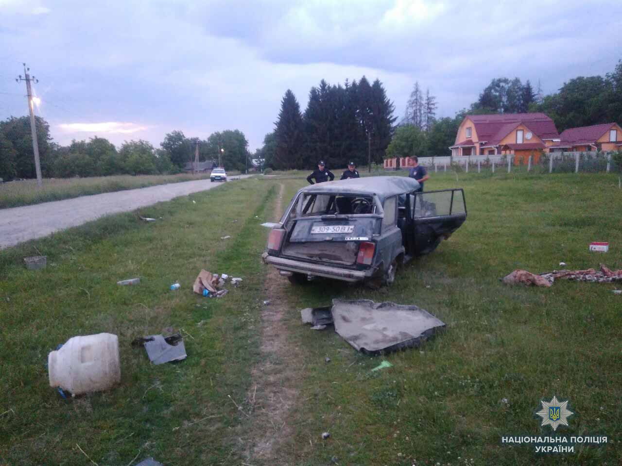 В Немирівському районі через нетверезого водія сталось ДТП - двоє людей у лікарні