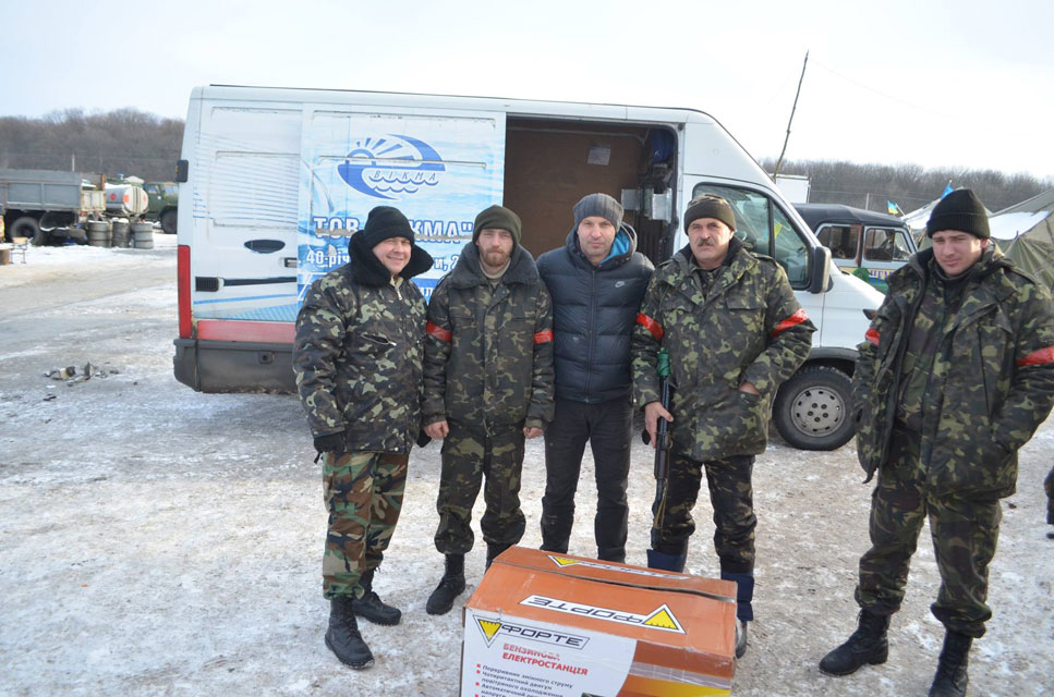 Чергова "фронтова передача" від Вінниці дісталася передової на Донбасі