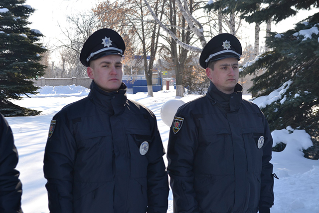 У Вінниці ще дев'ять патрульних присягнули на вірність українському народу