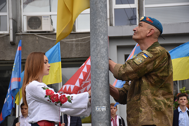 У Вінниці розпочалось святкування Дня Державного прапору України