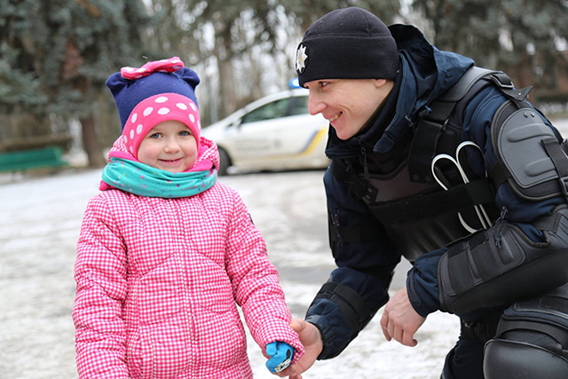 Минулих вихідних центральний парк Вінниці "патрулювали" маленькі "поліцейські"