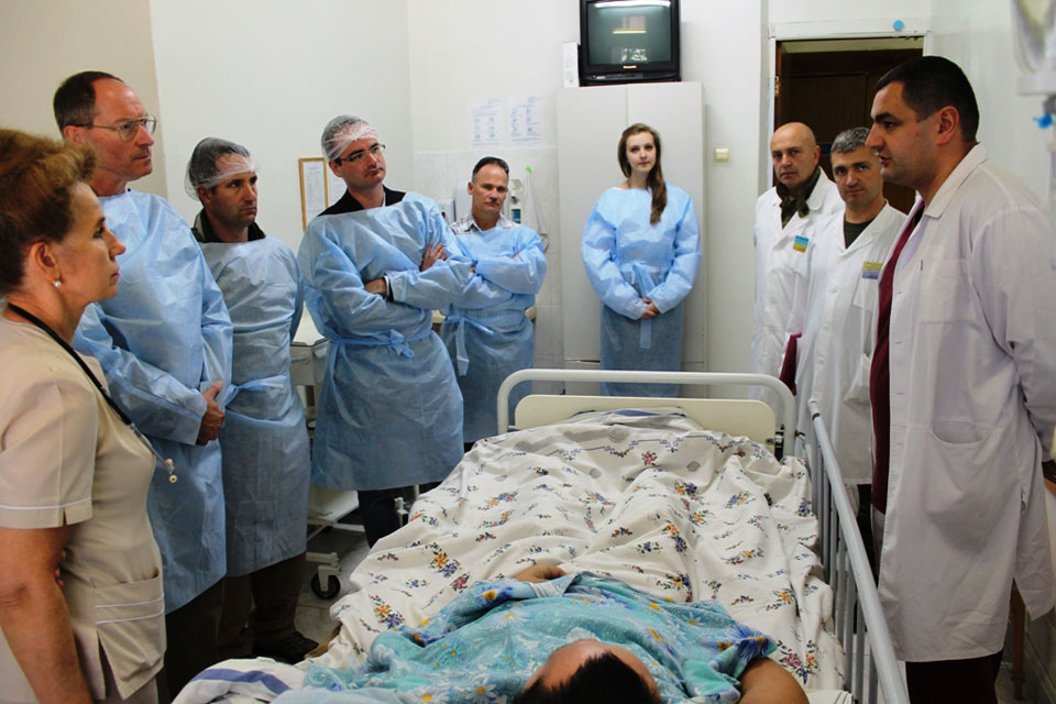 Делегація американських військових перебуваючи у Вінниці пообіцяла потужну допомогу українцям в галузі військової медицини