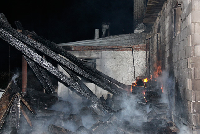 У Липовці під час пожежі в хлібопекарському цеху постраждало шестеро людей