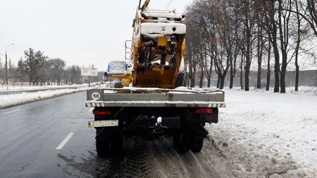 На Київській зупинили вантажівку, водій якої був напідпитку