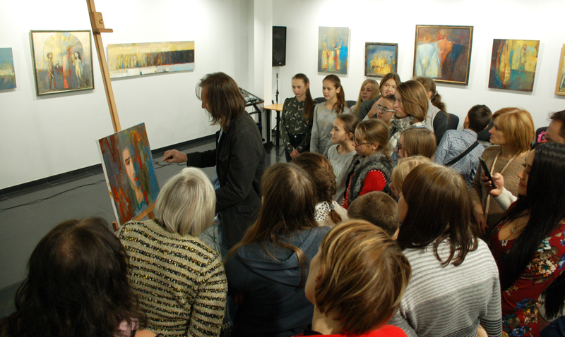 У Вінниці відбувся майстер-клас художника Олександра Антонюка у рамках культурно-мистецької резиденції