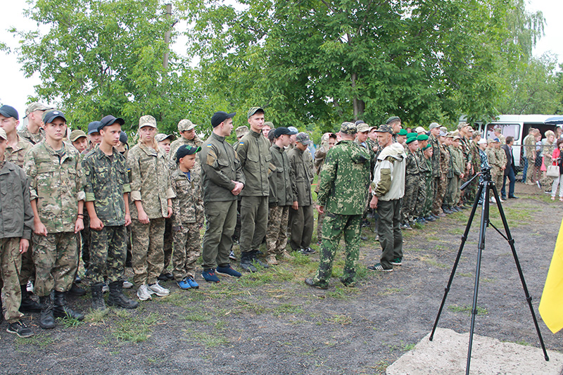 В Ямпільському районі розпочав роботу Всеукраїнський військoво – спортивний вишкіл «Щит і меч»