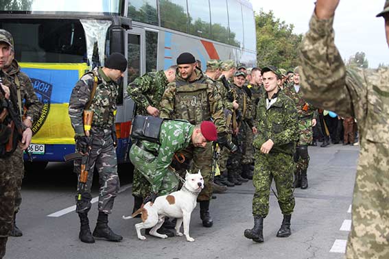 З зони АТО повернулося 140 вінницьких правоохоронців