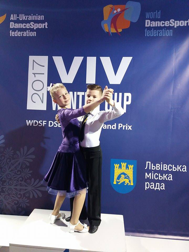 Вінничани Назар Філоненко та Марія Бойко вибороли «золото» на Міжнародних змаганнях з танцювального спорту  