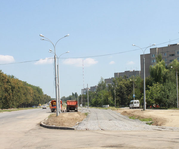 будівництво трамвайної колії, яка поєднає вулицю Келецьку та Барське шосе