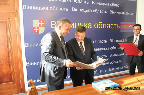 Вінниччину з офіційним візитом відвідав Надзвичайний та Повноважний Посол Азербайджанської Республіки в Україні Ейнулла Мадатлі