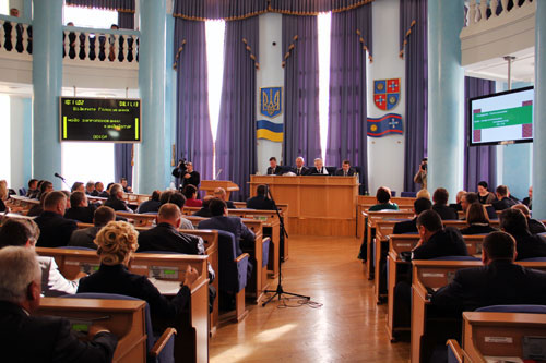 сесія Вінницької обласної Ради 6 скликання