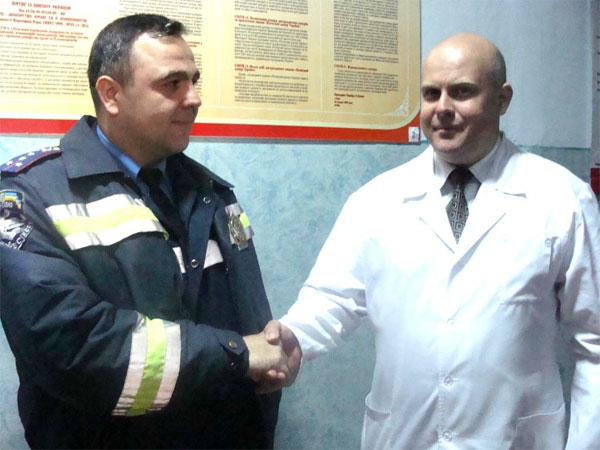 Працівники Державтоінспекції Вінниччини здали  кров для постраждалих у ДТП