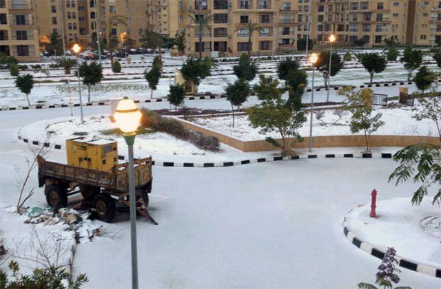 Сніг у Єгипті