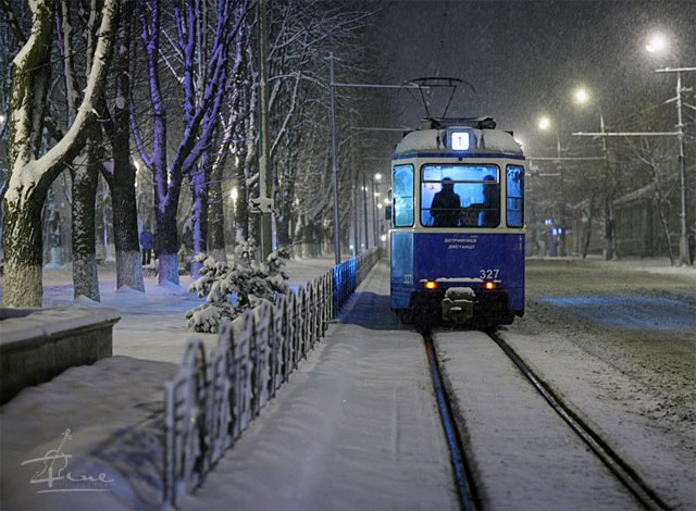 Сніг у Вінниці