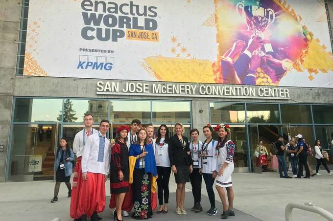 Студенти ВНТУ успішно виступили на Enactus World Cup у Кремнієвій долині