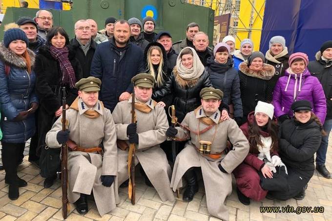Делегація з Вінниччини взяла участь у відзначенні Дня Соборності України в місті Києві