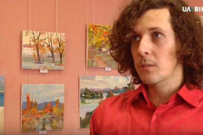 Молодий художник зі Сходу привіз до Вінниці виставку  картин