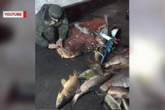 На Вінниччині один і той самий браконьєр двічі потрапив у тенета правоохоронців за незаконний вилов риби