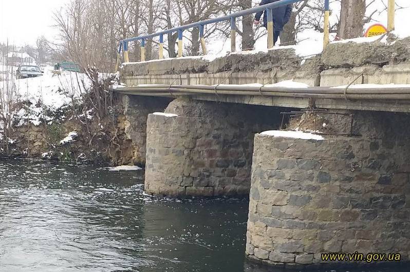 У Вінницькій області обстежено мости на дорогах місцевого значення 
