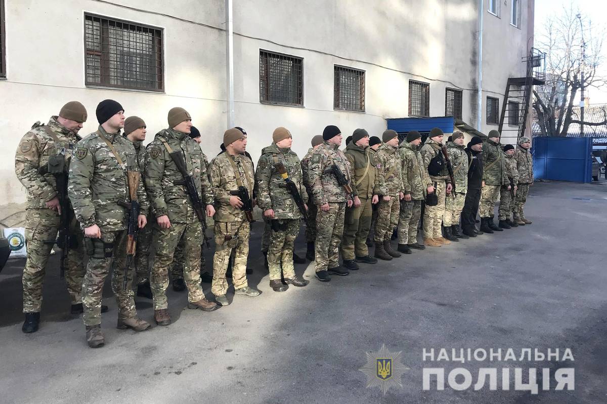 Після двомісячного відрядження зі Сходу  України до Вінниці повернувся зведений загін поліцейських