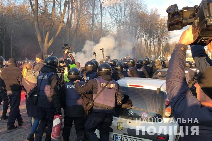 У Вінниці поліцейські затримали трьох порушників громадського порядку
