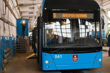 Незабаром вулицями Вінниці курсуватиме тролейбус виробництва Вінницької транспортної компанії
