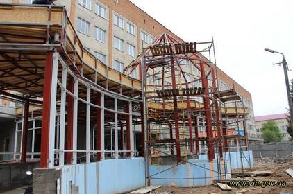 До Дня міста планують запустити реконструйовану частину інфекційного відділення обласної дитячої клінічної лікарні 