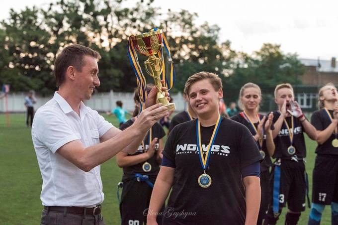 "Вінницькі вовчиці" виграли чемпіонат України з флаг- футболу