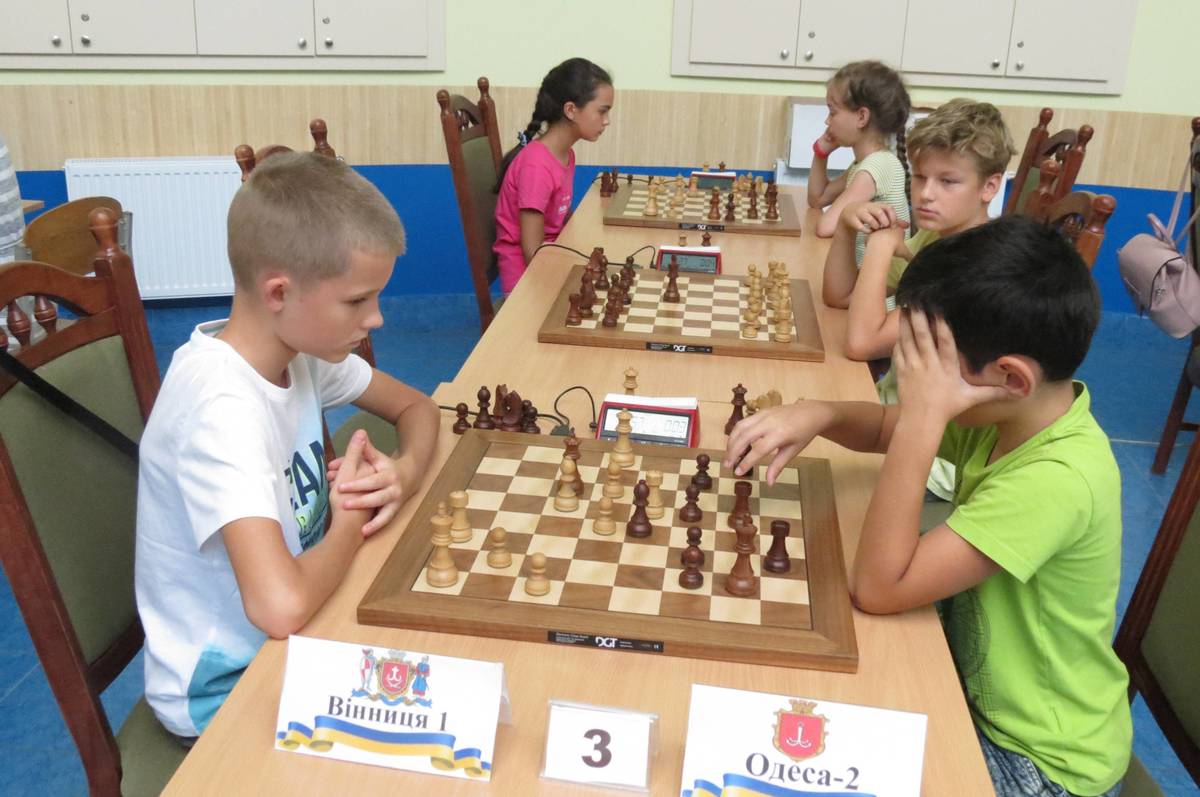 Збірна Вінниці здобула бронзу домашнього командного чемпіонату України із блискавичних шахів