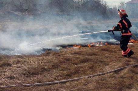 ДСНС:  пожежу сухої трави в Калинівському районі ліквідовано