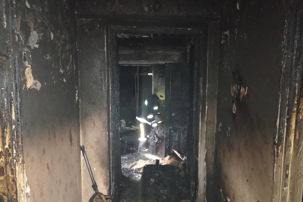 В Тульчині під час пожежі постраждала родина із двома дітьми